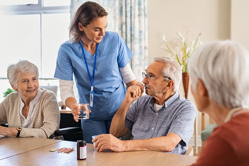 how to convince seniors to take their medicine