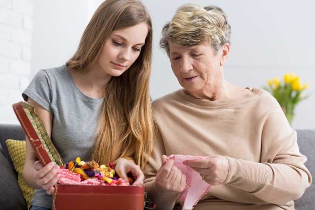 showing my little treasures to her showing my little treasures to her