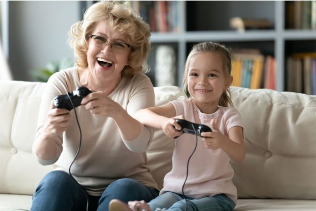 x surprising benefits of playing video games for your elderly loved one