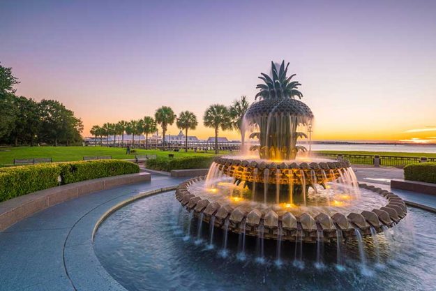 pineapple fountain at charleston south carolina pineapple fountain at charleston south carolina