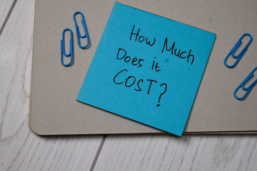 how much does it cost write on sticky note