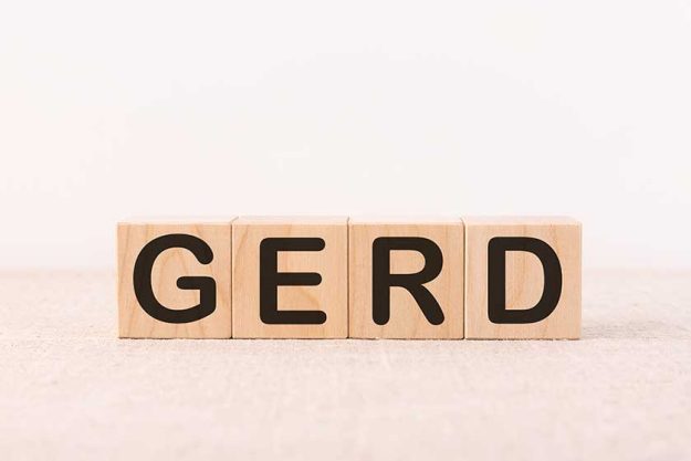 gerd gastroesophageal reflux disease acronym medical concept