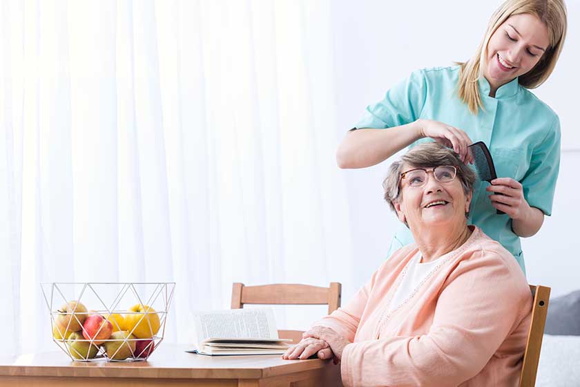 caregive take care of patient caregive take care of patient