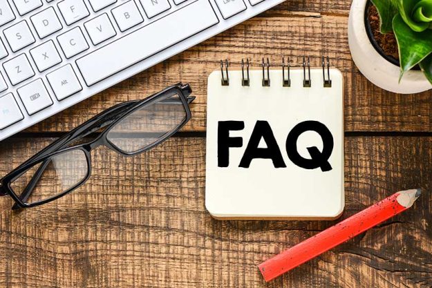 text faq notepad computer keyboard