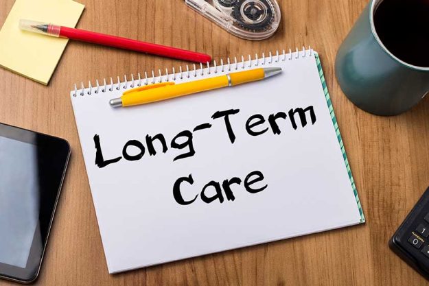 long term care note pad