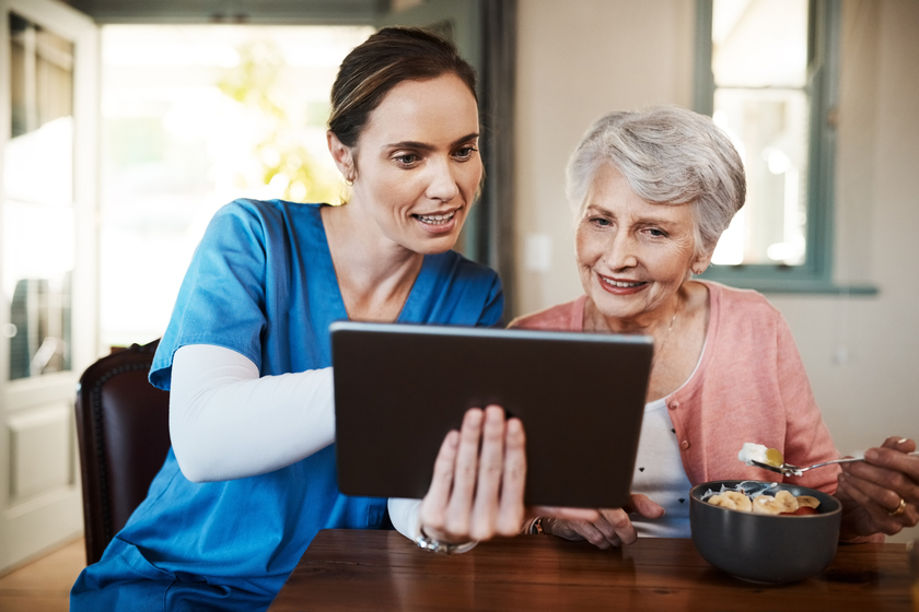 enhancing memory retention and engagement through technology in dementia care in pine oak heights va