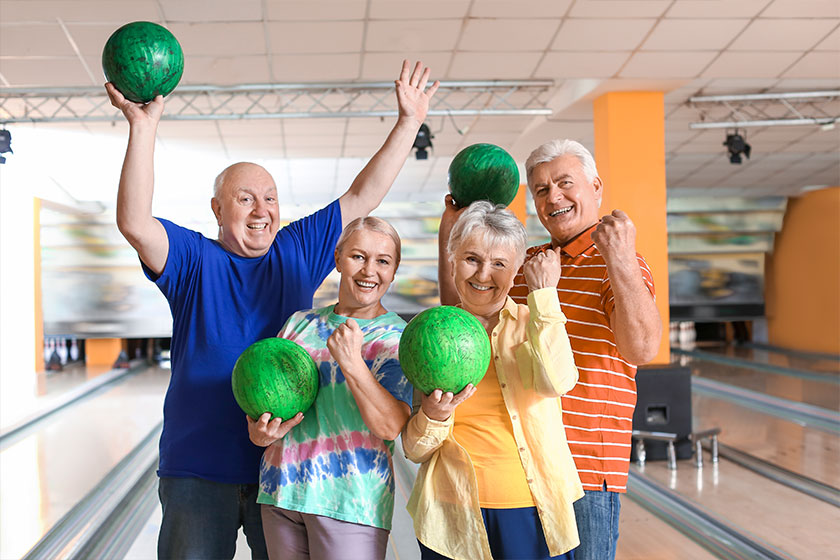 senior people bowling club senior people bowling club