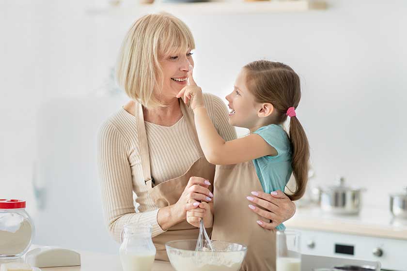 mature woman and girl cooking mature woman and girl cooking