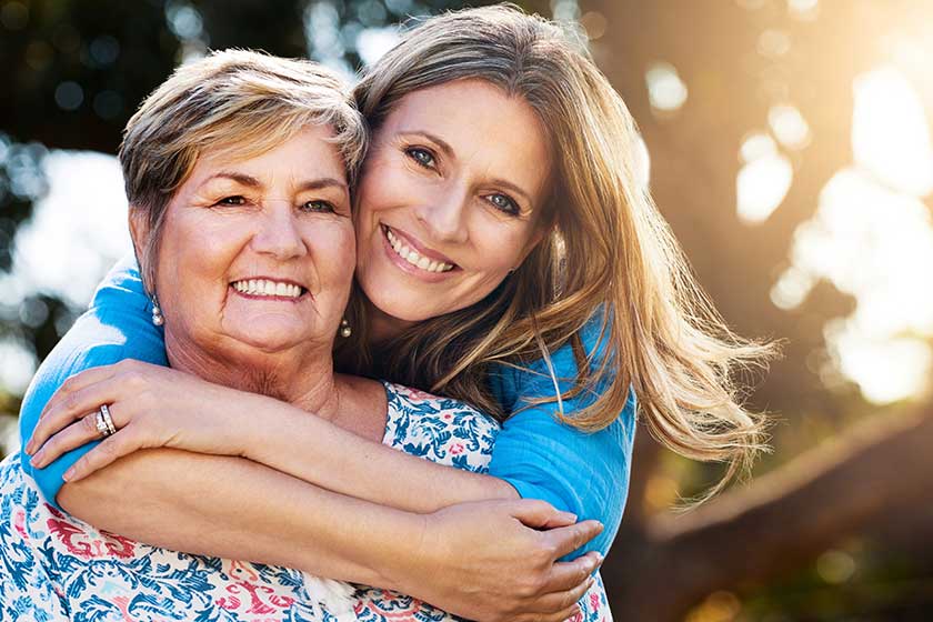 My mom gave me a life filled with love