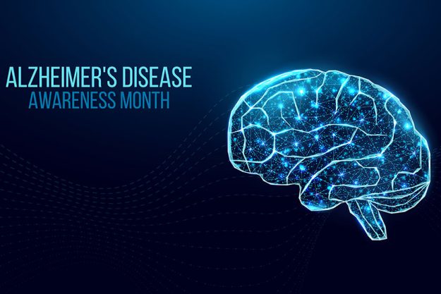 alzheimers disease awareness month concept