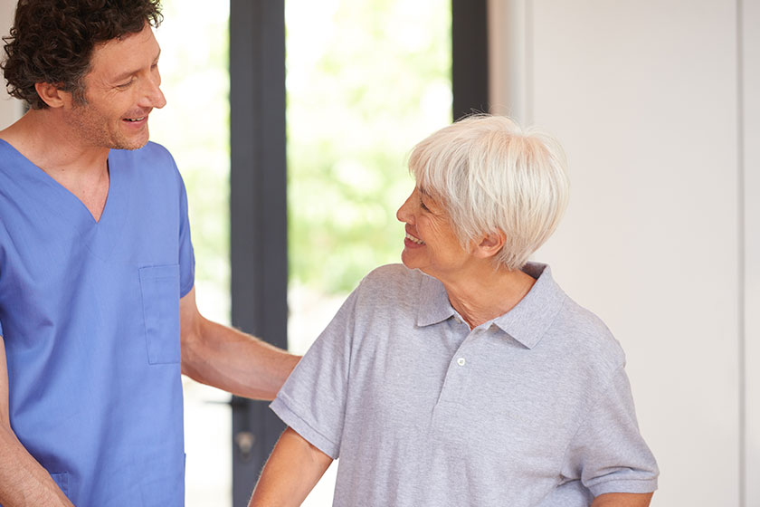 friendly support recovering patients male