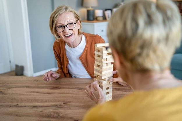 two senior women female woman