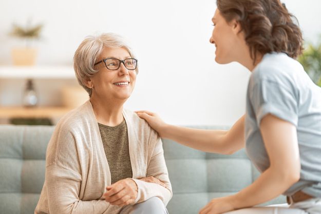 beautiful mother daughter talking smiling beautiful mother daughter talking smiling