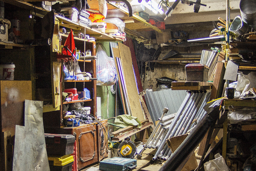 big mess stuffed suburban garage big mess stuffed suburban garage