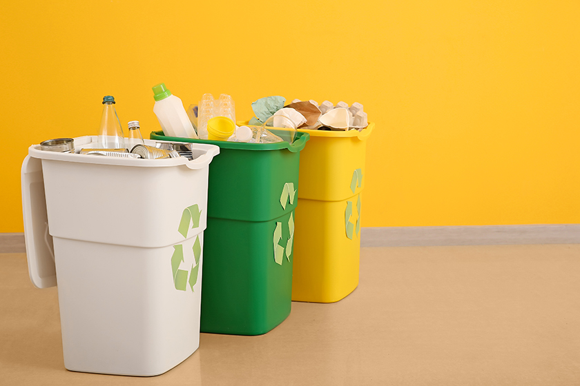 containers with different types