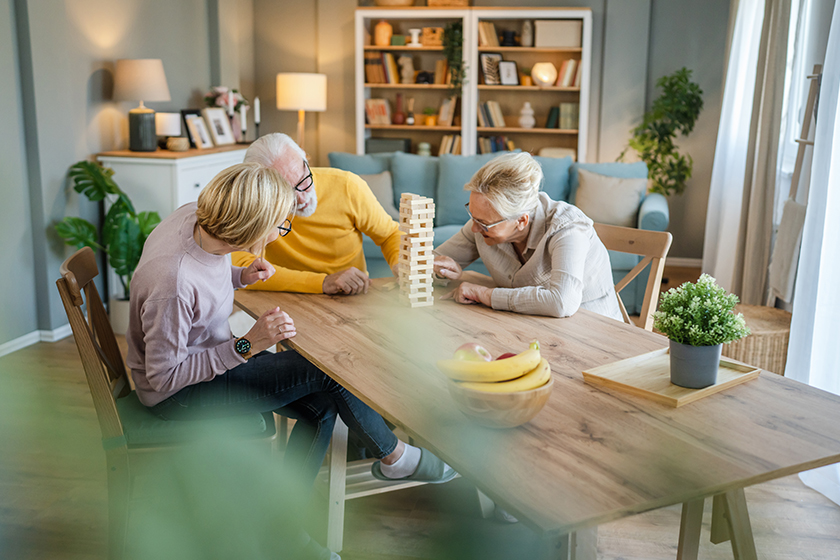group senior people man woman