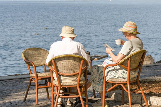lake garda italy september 2018