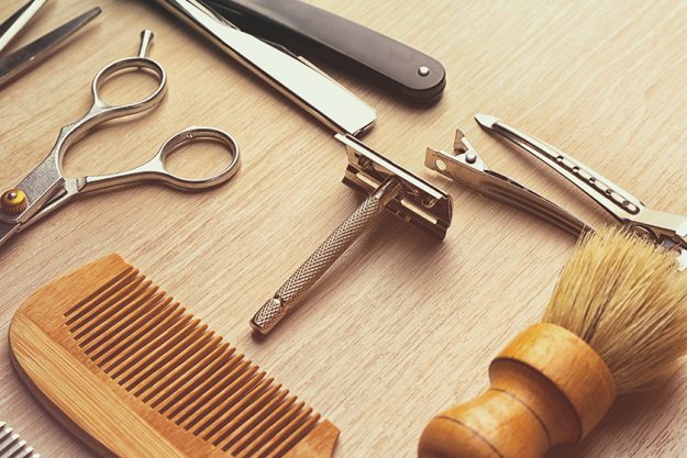 vintage tools of barber shop vintage tools of barber shop