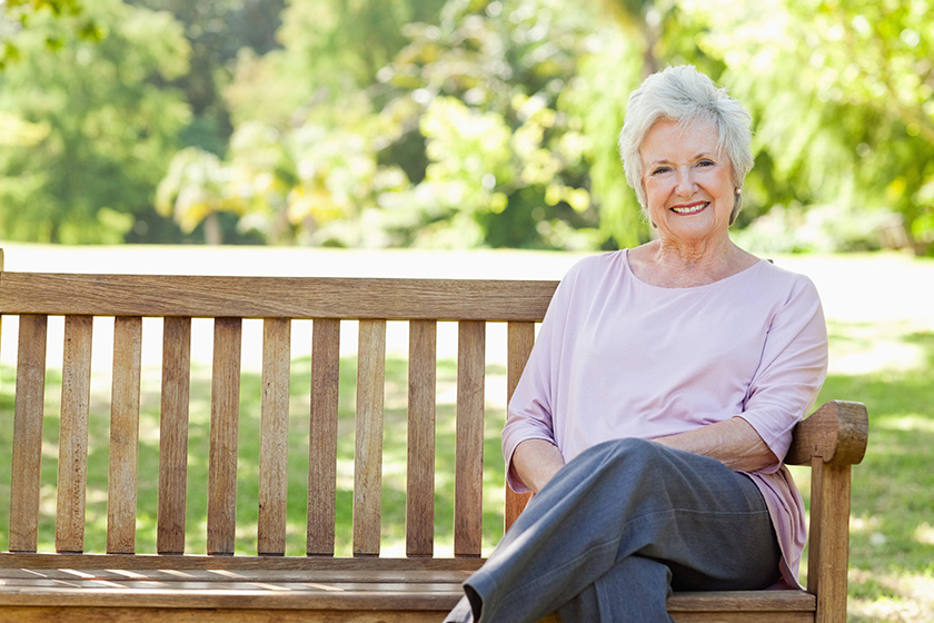 woman looking ahead while sitting