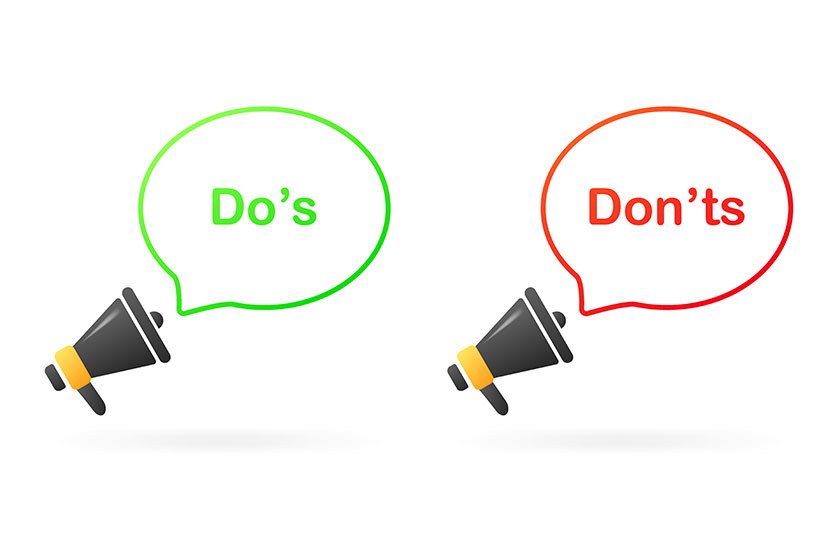 don icons flat color megaphone icons don vector icons