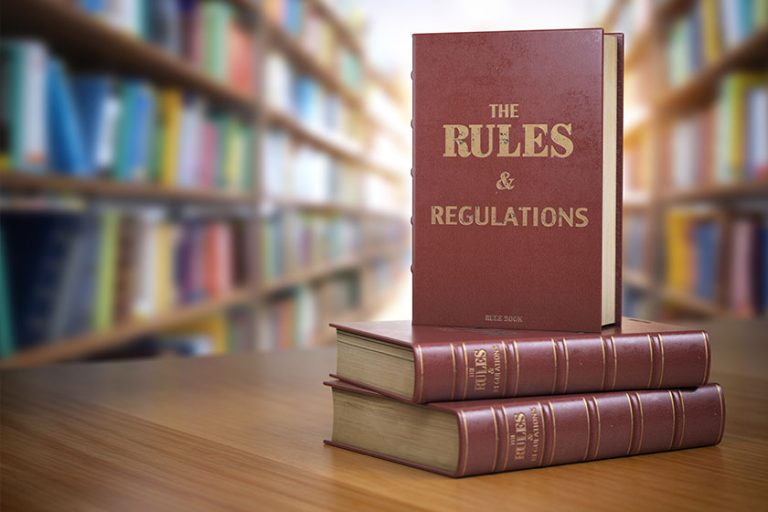 rules regulations books official instructions