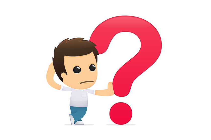 funny cartoon casual man