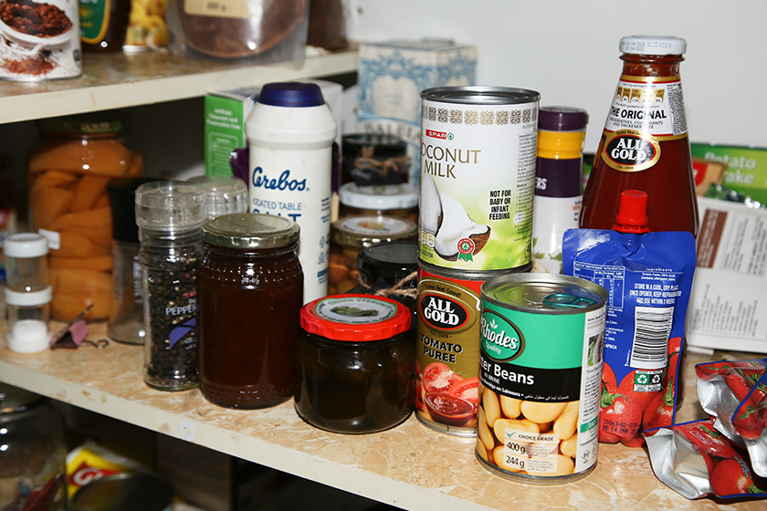 port elizabeth south africa may 2020 essential food items being