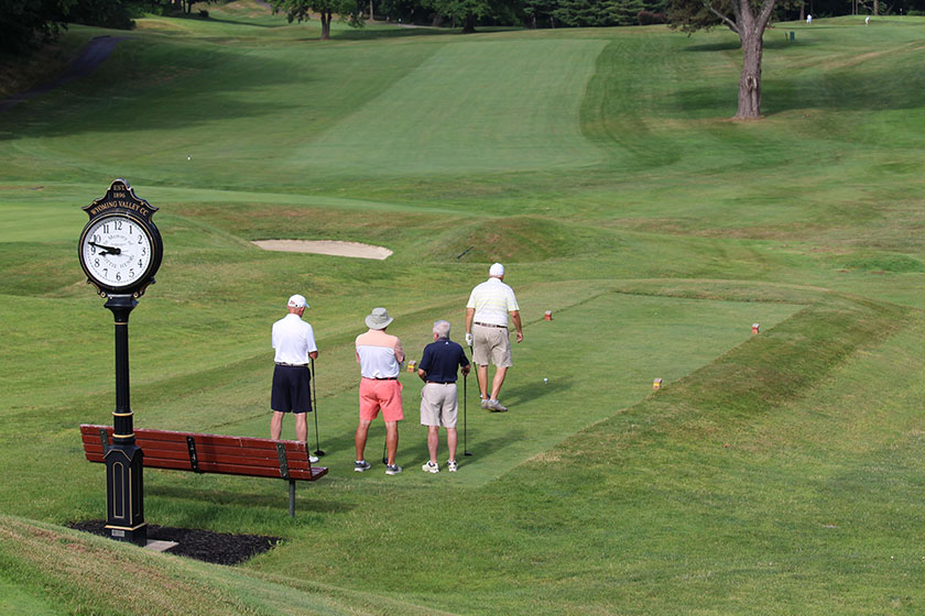 golfing tournament summer day golfing tournament summer day