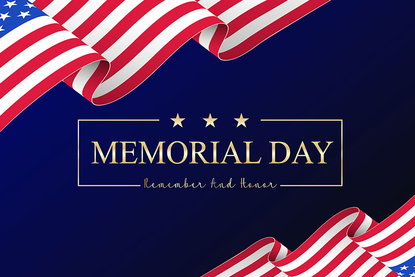 memorial day vector art eps