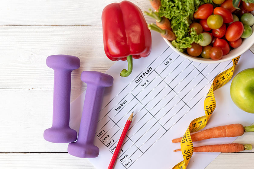 Diet Health Plan. Workout planing