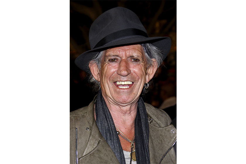 Musician Keith Richards
