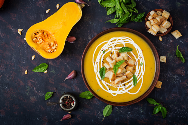 cream of pumpkin soup