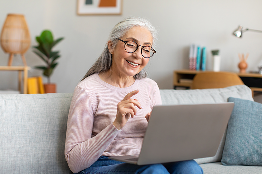 happy senior european gray haired female happy senior european gray haired female
