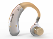 hearing aid on white background