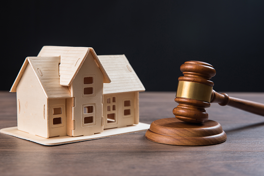 law concept judge house law concept judge house