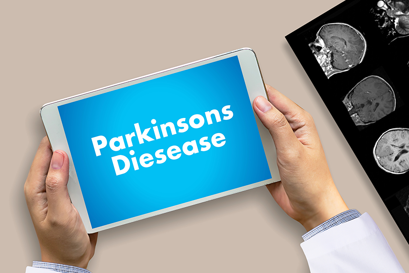 parkinsons disease doctor hand
