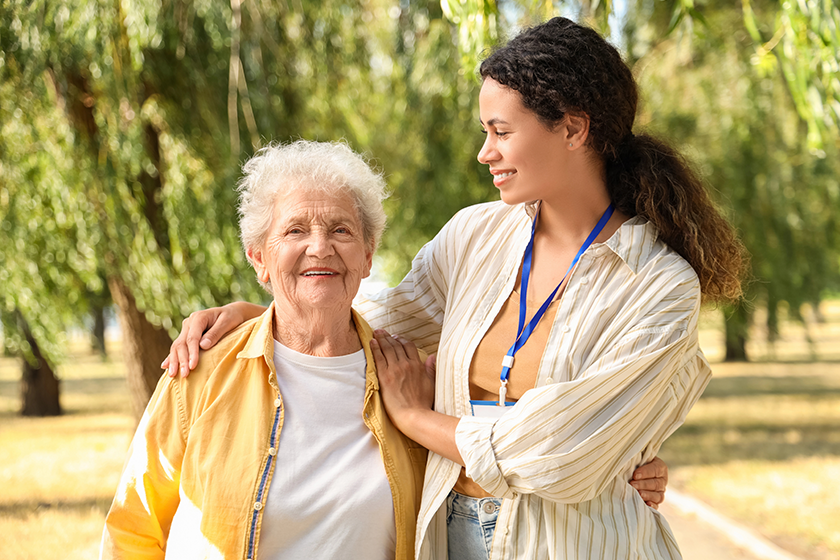 young african american female medical worker