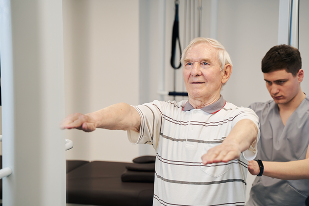 pensioner drawing out two hands pensioner drawing out two hands