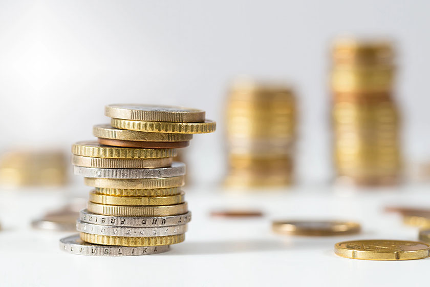 Concept of growing financial investment with copy space Concept of growing financial investment with copy space