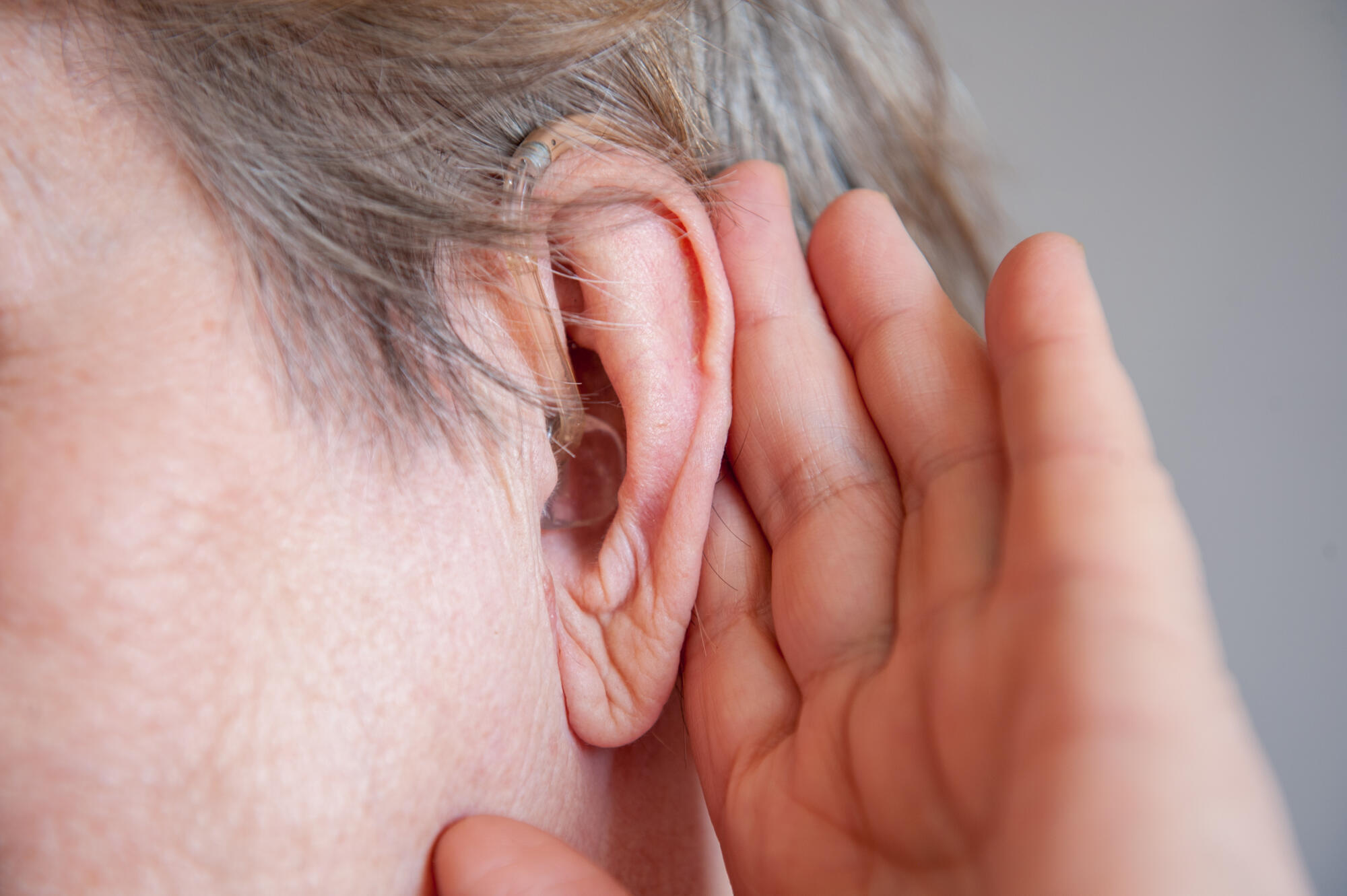 Elderly,Retired,Woman,With,Hearing,Impairment,Received,Hearing,Aid,Of