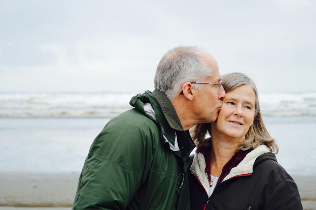 These are my parents. This pho