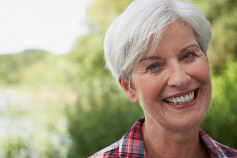 Senior,Woman,Smiling