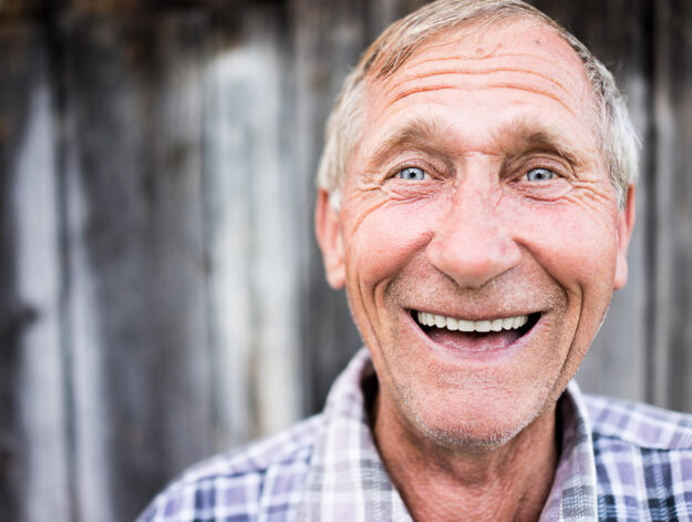 Happy,Smiling,Elder,Senior,Man,Portrait