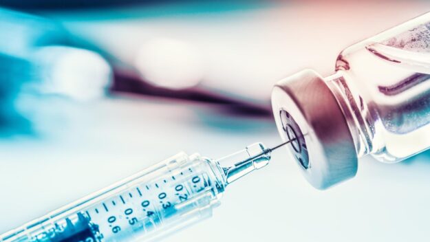 vaccine injection needle