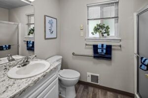 Epps Bridge 032 Bathroom In Our One Bedroom Apartment Home