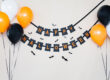 Holidays,,Decoration,And,Party,Concept, ,Happy,Halloween,Festive,Garland