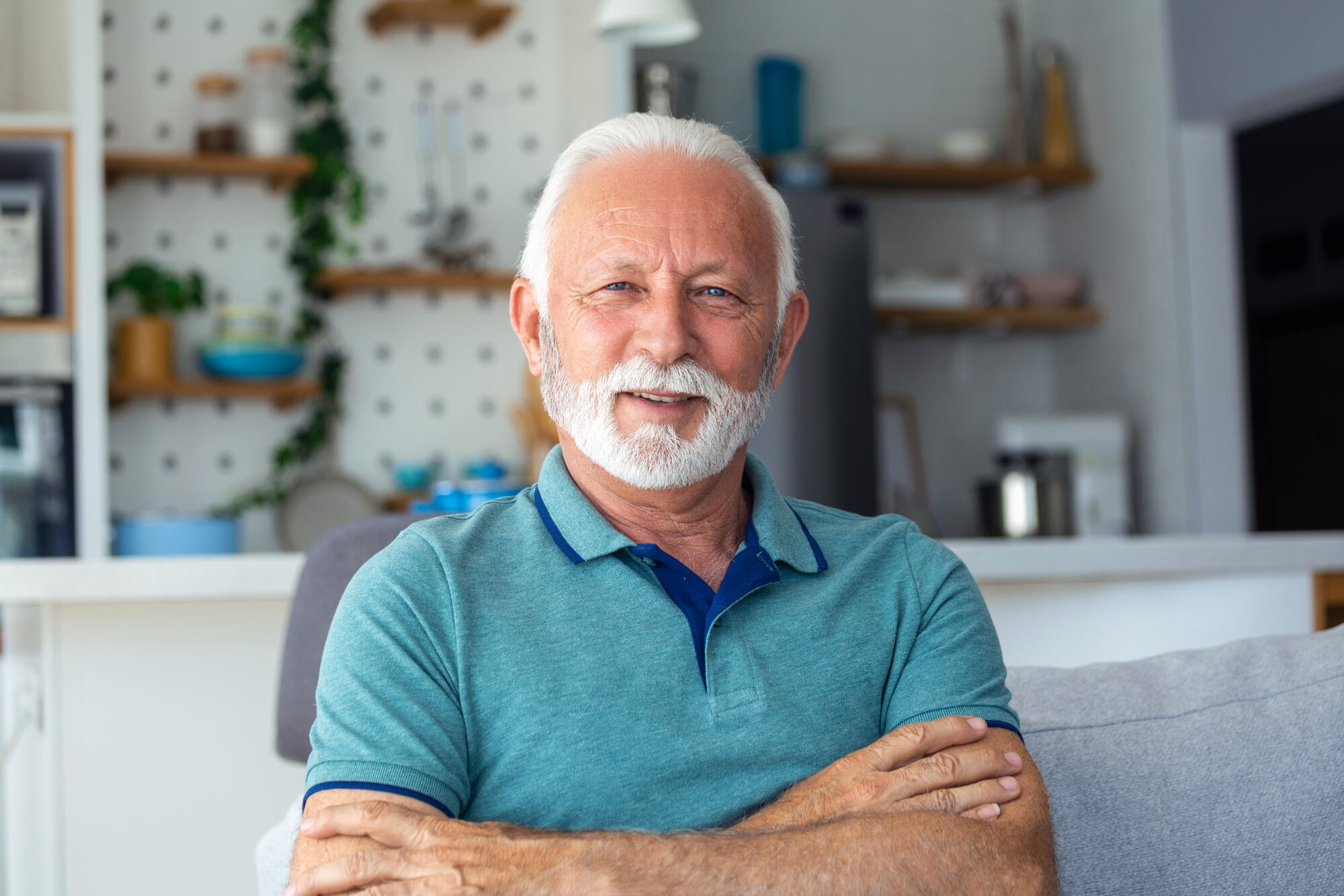 close up portrait of happy senior man looking at camera close up portrait of happy senior man looking at camera